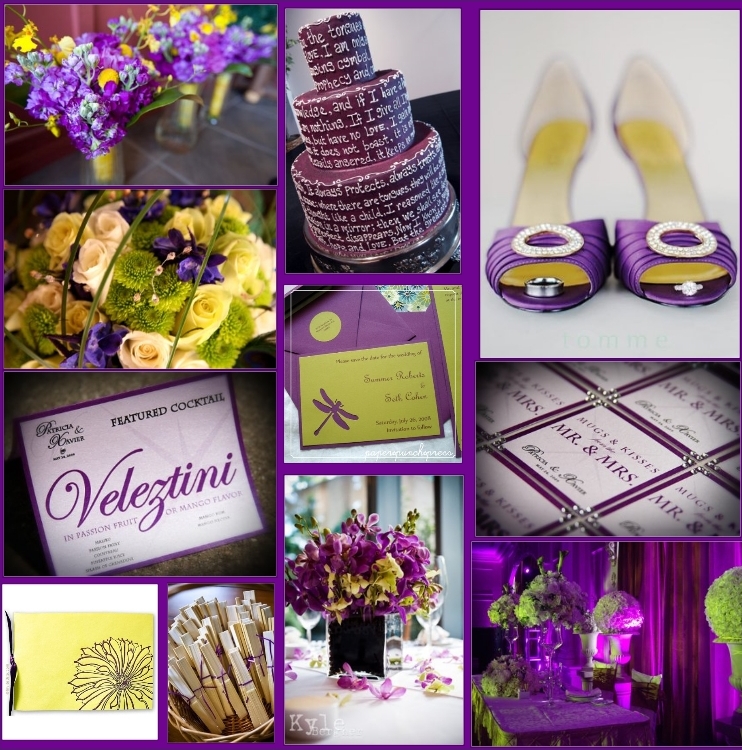 yellow and lilac wedding themes weddinginspirationboardyellowandpurple
